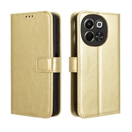 Cho TECNO pova 6 Neo 5g trường hợp ví mặt sau bằng da nhựa PU Bìa Vỏ bọc cho TECNO pova6 Neo 5g vỏ đ