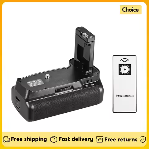 Vertical Battery Grip Holder for Nikon D5300 D3300 D3200 D3100 DSLR Camera EN-EL 14 Battery Powered 