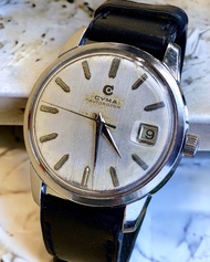 นาฬิกามือสอง Cyma Swiss Made  Automatic นาฬิกาเก่าโบราณ ปี 1960