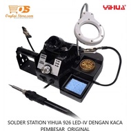 Solder STATION YIHUA 926 LED-IV WITH ORIGINAL MAGNIFYING GLASS