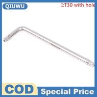 QIUWU T6 T8 T7 T9 T10 T15 T20 T25 T40 T30หกแฉกแฉกหัวท็องเก็ตมีสลักเกลียวไขควงรูกุญแจไขควงไขควงไขควงไ