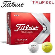 Titleist Golf True Feel高爾夫球1打12球2022型號日本正品Titleist TruFeel