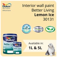Dulux Interior Wall Paint - Lemon Ice (30131) (Better Living) - 1L / 5L