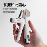 Others - 5-60kg計數握力器 | 可視化力度調節握力器 | 練手力-象牙白機械計數【5-60KG力度調節】