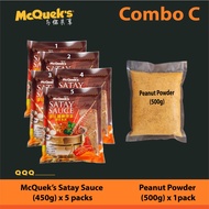 McQuek's Satay Celup Sauce (Combo C) Satay Sauce