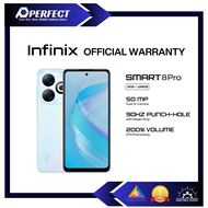 Infinix Smart 8 Pro (4GB RAM + 128GB ROM) | Malaysia Set | Ready Stocks | 1 Year Infinix Malaysia Warranty