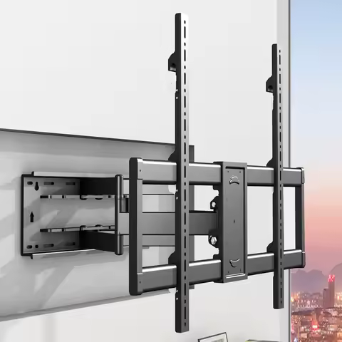 HILLPORT Full Motion TV Mount Wall Bracket Rotate Heavy Duty support 55 65 75 85 98 100 inches TV wi