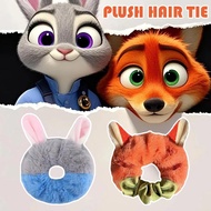 Zootopia Judy Cartoon Hair Ties Female Korean Style Rope Nick Hair Hair Plush Accessories G5n7