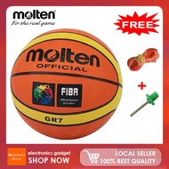 Molten/Spalding Basketball Ball GG7X/GR7 Size 7 Rubber Material Basketball Ball Official Match Indoo