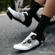 Road Cycling Shoes Men Breathable Wearable Cleat Shoes Road Route Dirt Bike Shoes Speed Racing Sneakers Women Spd Bicycle Sneakers ZG58