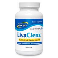 NORTH AMERICAN HERB & SPICE LivaClenz - 60 Capsules - Concentrated Herbs & Spices - Healthy Liver, D