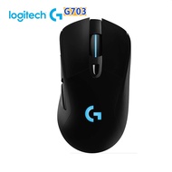 Logitech G703 Lightspeed Wireless Gaming Mouse Hero 25K Sensor Lightsync RGB Lightweight 95G+10G Optional