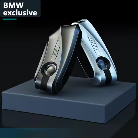 Zinc Alloy Car Key Fob Cover Case For BMW 530i 540i 550e 750e 740i 760i X1 X2 X5 X6 X7 M5 iX1 iX2 iX