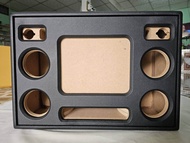 ลำโพง แบนพาส 8นิ้ว พร้อมหุ้มหนัง ขนาด sub 8 นิ้ว 1 ดอก เสียงกลาง4 นิ้ว 4ดอก เสียงแหลม 2hk นิ้ว 2 ดอก