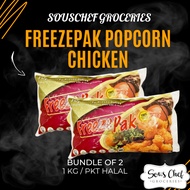 PROMOTION /FROZEN POPCORN CHICKEN SPICY 1KG HALAL / FINGER FOOD / FROZEN FOOD