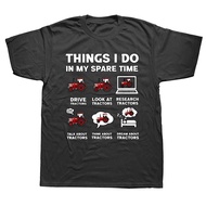 Graphic Streetwear Short Sleeve Farmer Birthday Gifts Summer T-shirt Funny Tractors Lover 6 Things I