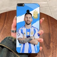 BK-16 Messi Glass Casing for Realme A11K F5 A5S F9 F7 A7 2 A12 A12S Pro
