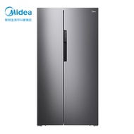 美的（Midea）606升一级能效双变频对开双开门家用电冰箱京东小家风冷无霜BCD-606WKPZM(E)超薄大容量净味