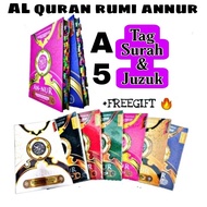 TAGGING SURAH & JUZUK ALQURAN RUMI ANNUR SIZE A5