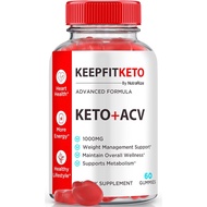 KeepFitKeto Keto+ACV Gummies, Premium Cider Vinegar, All Natural Keto Plus ACV Formula, Gomitas Revi