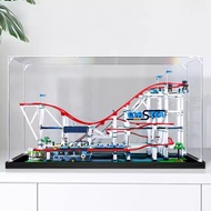 Storage Organizer Kotak Akrilik Transparent Display Box untuk LEGO 10261 Roller Coaster Handicraft 手