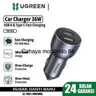 UGREEN 36/30w fast charger car adapter with QC 3.0 for Apple Android 10144 25845 samsung oppo vivo r