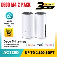 MESH WIFI Deco M4 E4 M5 (3 packs & 2 packs) AC1200 Whole Home Mesh Wifi Wireless System M4 DECO TPLI