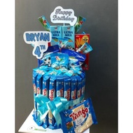 Ter Cake Snack Tower - Kue Snack Ulang Tahun 1 Tingkat Terlaris