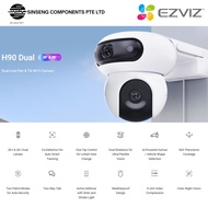 EZVIZ H90 Dual 2K+ 4MP Dual-Lens Pan & Tilt Wi-Fi Outdoor IP Camera | EZV-CS-H90