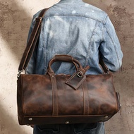 Travel Duffel Bag Handbag For Men Leather Travel Bag Travel Outdoor Shoulder Bags Weekender Bags Yo