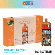 Robotime Rolife Wall Hanging Aroma Toast Lab Puzzles Kit DS019