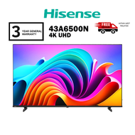 { FREE SHIPPING } Hisense 43" 4K 43A6500N UHD TV A6500N Series Google TV Television