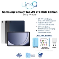 Samsung Galaxy Tab A9 LTE Kids Edition (4GB+64GB) Tablet - Original 1 Year Warranty by Samsung Malaysia