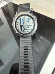 Garmin Fenix 6X Pro 51mm Sapphire Titanium Solar Smartwatch