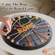 777LOVE Rope Knots Challenge Game Board Game Children's Rope Decryption Parent Child Interactive Tab