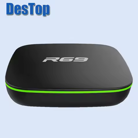 10PCS/LOT 2025 R69 TV Box Model DDRIII 1GB+8GB Quad-Core 1.5GHz Wifi 802.11 B/g/n Media Player - Lat