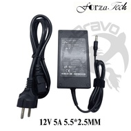 Hitachi LCD Monitor Charger Adapter EM, MV140, MV151, MV170, MV171, MV173 12V 5A 5.5*2.5MM ORIGINAL 