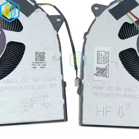 Laptop CPU GPU Cooler Cooling Fan For Lenovo Legion 5-17ARH05H 5-17IMH05H 5-17IMH05 5-15IMH6 DFS5M32