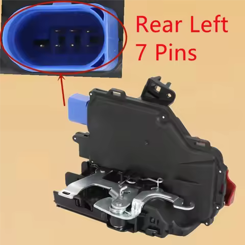 ABMA-Left Rear Door Lock Block Actuator 7L0839015A For VW Golf GTI MK5 Touareg Skoda Octavia Seat Al