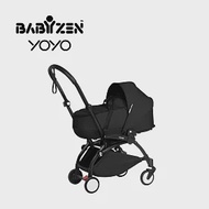 Babyzen 法國 YOYO Bassinet 0+新生兒睡籃推車(含車架) - 黑色車架+黑色睡籃