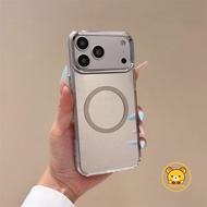 Metal Magnetic Mirror Phone Case For OPPO Find X9 X9S X8S+ X8 X7 Ultra X3 Lite A96 A94 A93 A76 A36 F