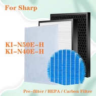Replacement True HEPA filter and Carbon filter for Air Purifier Sharp KI-N50E-H, KI-N40E-H