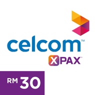 Celcom Prepaid Reload Topup Pin Rm30