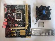 Motherboard Asus h81m-k  + RAM 16GB + i5 4690 + fan + backplate (second)