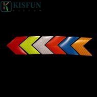 KISFUN Car Sticker Automobiles Decor Personality Bumper Sticker Arrow Decal Reflective Tape Safety Warning Car-styling Car Accessories