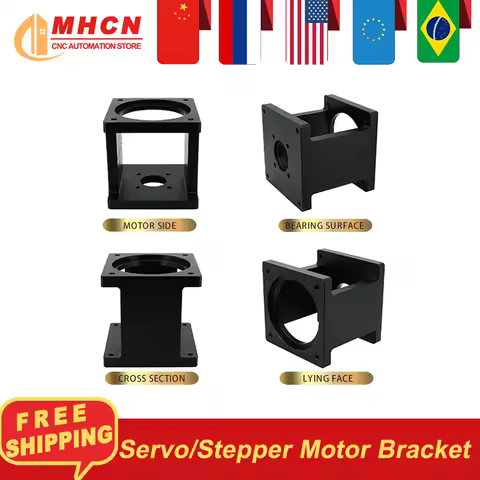 Servo motor mount stepper motor bracket 57 / 60 / 80 / 86 / 110 Motor seat for nema23 nema 86 60 80 