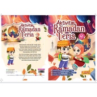 Cheerful Ramadan Activity Book 4-7 years Buku Cerita Kanak Kanak Buku Latihan Pra Sekolah