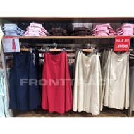 UNIQLO WOMEN'S Linen Blend Flare Skirt