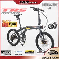 TRS ROCHER 20"(451) SHIMANO DEORE 10 Speed Aluminum Folding Bike  / Basikal Lipat Aluminum