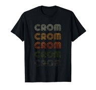 Love Heart Crom Tee Grunge Vintage Style Black Crom T-Shirt